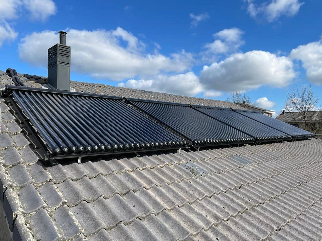 Heet water systeem voor woning te Culemborg