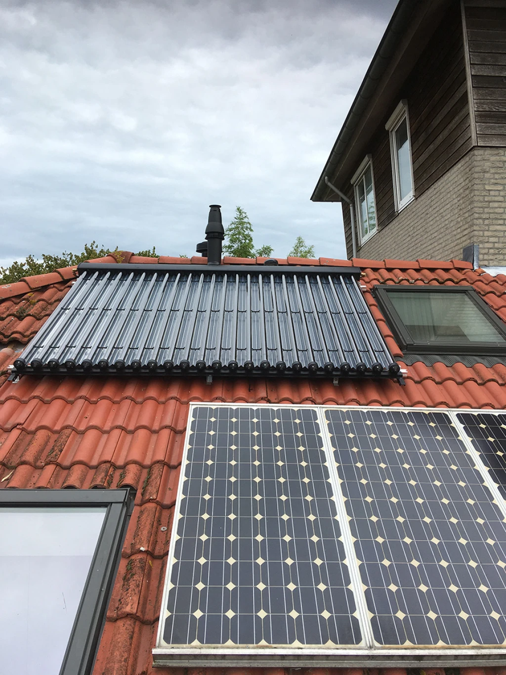 Aanleg heetwater systeem met cv ondersteuning woning te Culemborg