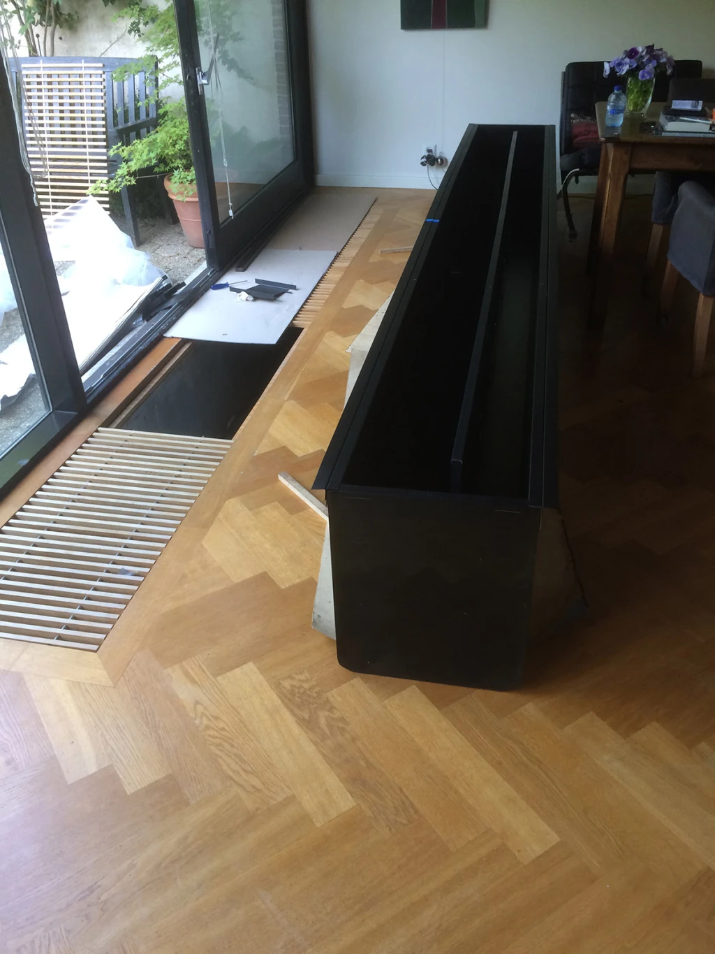 Convector put renovatie in woning Culemborg